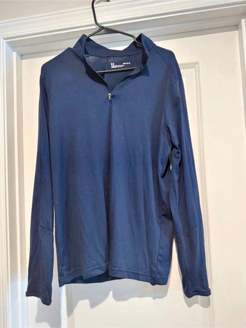 Under Armour Mens Tech 2.0 1/4 Zip Tech 2.0 Men's Blue Quarter-Zip Pullover